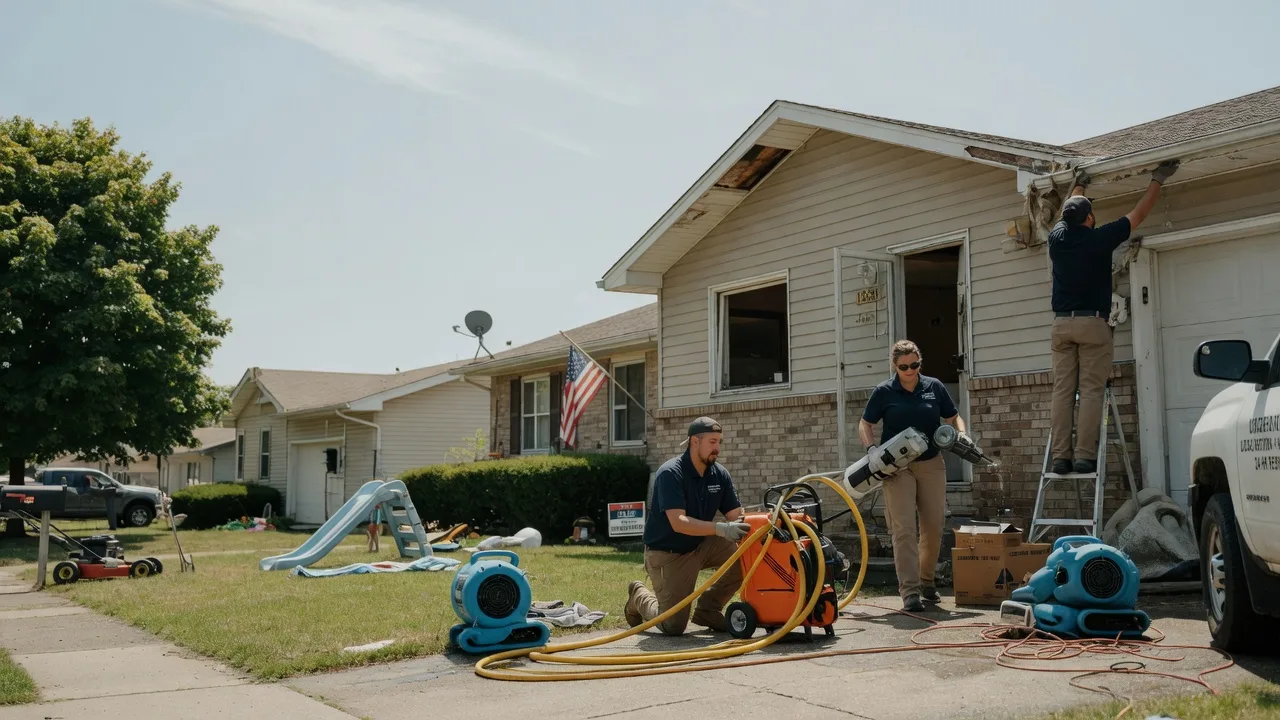 Water Damage Restoration in Napoleon, MI near me